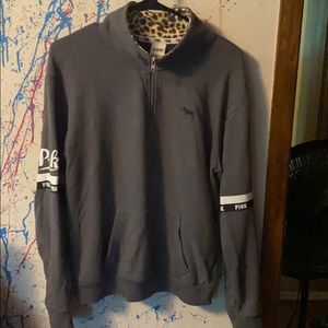 Quarter zip with pocket